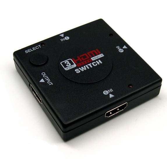 hdmi switch,سوئیچ 3 پورت اچ دی ام آی,سوئیچ hdmi سوئیچ اچ دی ام ای,اتصال چند تصویر به یک تلویزیون,هاب hdmi