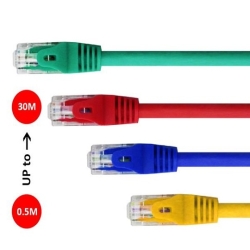 فروش انواع کابل شبکه C تست فلوک at6،خرید کابل شبکه UTP50سانت ،کابل شبکه CAT6 پنجاه سانتی کی نت پلاس