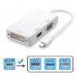 تبدیل مینی دیسپلی به کمبو DVI/VGA/HDMI مارک دی نت