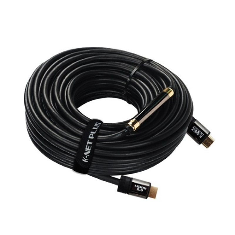 خرید عمده کابل 15 متری HDMI کی نت پلاس ,کابل 15 متری تصویر KPHC155, کابل اچ دی پانزده متری 