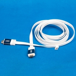 خرید عمده کابل اچ دی ام ای فلت ورژن دو 3متری کی نت پلاس،دارای روکش PVC