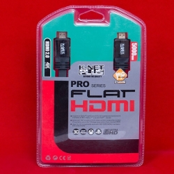 کابل HDMI فلت ورژن 2 5 متر4K KNet Plus KPHC162