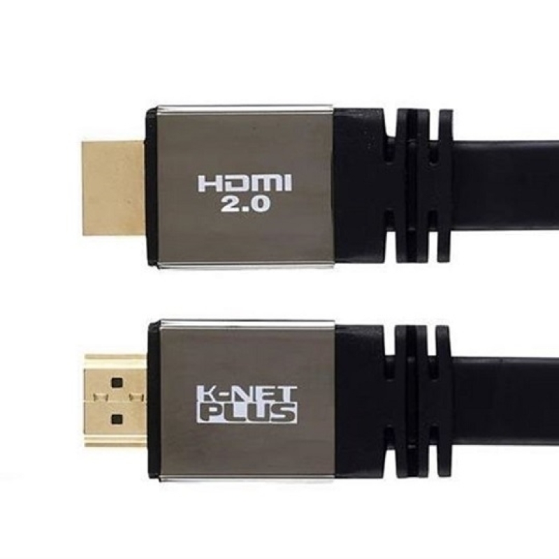 فروش عمده کابل HDMI 4Kورزن دو فلت 10 متری کی نت پلاس,مشخصات فنی کابل اچ دی ام ای فلت ده متری ورژن دو کی نت پلاس,فروش همکاری کابل