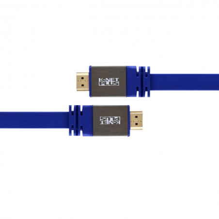کابل اچ دی ام ای فلت V2 40 متری 4K K-Net Plus KP-HC167