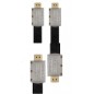 کابل HDMI فلت 15 متری 4K متال سیلور K-Net Plus KP-HC168