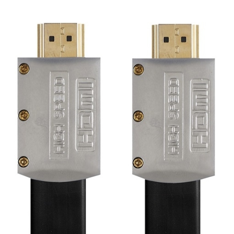 فروش عمده کابل اچ دی ام ای چهل متری فلت متال سیلور کی نت پلاس,خرید عمده کابل HDMIفلت ورژن2 متال سیلور مارکK Net Plus,مناسب برای 