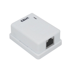 خرید عمده پریز شبکه روکار کی نت KN1106 ,قیمت کیستون باکس cat6 knet ,فروش عمده کیستون باکس کی نت کت سیکس