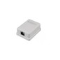 کیستون باکس Cat6 UTP تک پورت کی نت مدل KN1106