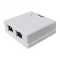 پریز شبکه Cat6 UTP دو پورت  کی نت K-N1108