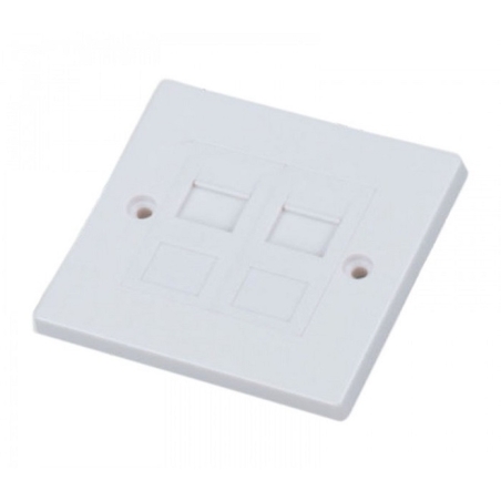 فیس پلیت 86*86 دو پورت کی نت K-N1125