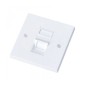 فیس پلیت تک پورت 45 درجه 86*86 کی نت K-N1126