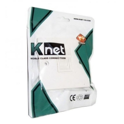 فیس پلیت تک پورت 45 درجه 86*86 کی نت K-N1126