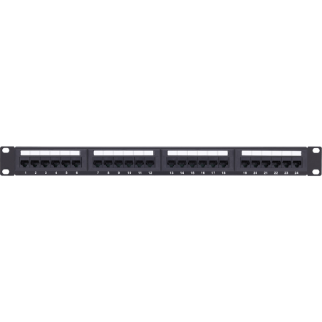پچ پنل 24 پورت کی نت با کیستون Cat5e UTP K-N1061