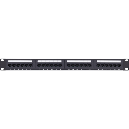 پچ پنل 24 پورت با کیستون KNet KN1062 Cat6 UTP