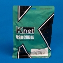 خرید عمده کابل افزایش طول یو اس بی پنج متری برند کی نت,مشخصات فنی کابل افزایش طول شیلدار یو اس بی 5متری برند کی نت,ضد نویز kuc50