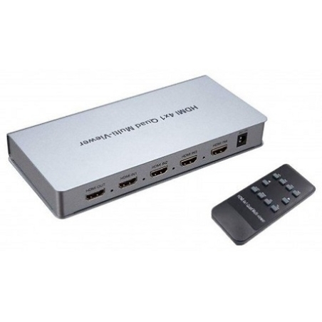 سوییچ کواد HDMI برای نمایش 4 تصویر در 1 مانیتور کی نت
