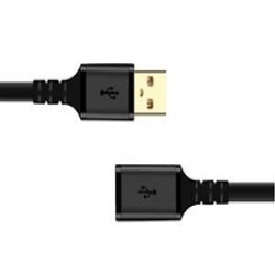 کابل افزایش طول USB2 سه متری کی نت پلاس