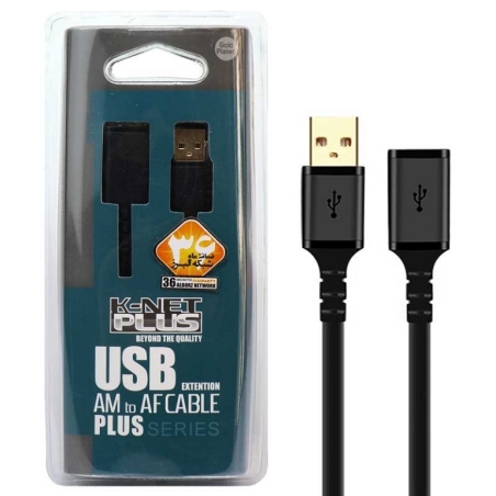 کابل افزایش طول USB2 پنج متری کی نت پلاس