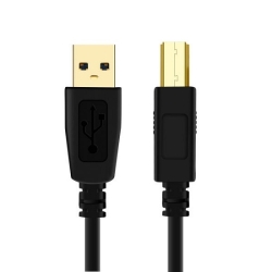 خرید عمده کابل پرینتر شیلدار USB3.0 به طول یک ونیم متر برند کی نت پلاس kpc4018,خرید همکاری کابل پرینتر یو اس بی تری یک ونیم متری