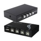 دیتا سوئیچ چهار پورت برای پرینتر USB دستی دی نت