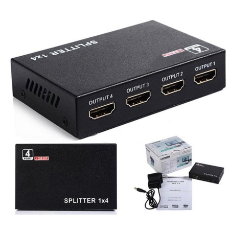 اسپلیتر چهار پورت HDMI 4K دی نت