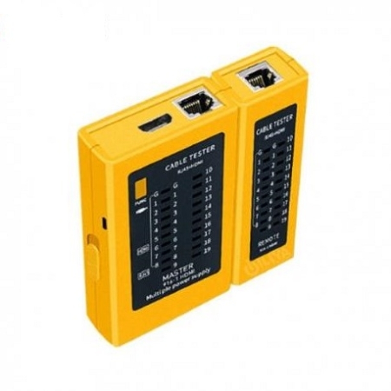 خرید عمده تستر دو کاره اچ دی ام ای و RJ45,فروش عمده تستر کابل اچ دی ام ای ,تستر سوکت RJ45
