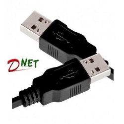 کابل لینک USB2 سه متر مشکی دی نت