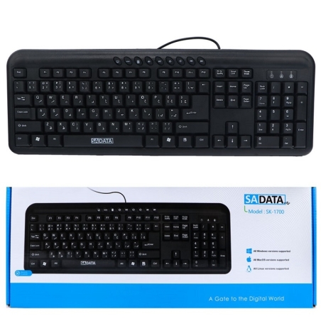 کیبورد سیم دار سادیتا مدل SADATA SK1700