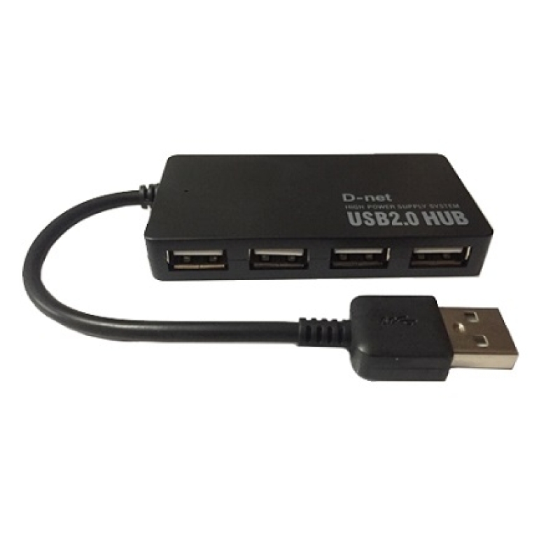 خرید عمده هاب یو اس بی 4 پورت دی نت, قیمت همکاری هاب چهارپورت USB2 دی نت, هاب پرینتر یو اس بی