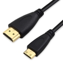 خرید عمده کابل HDMI به MINI HDMI به طول 3 متر, فروش همکاری کابل اچ دی ام ای به مینی اچ دی ام ای سه متری , خرید همکاری کابل Hdmi 
