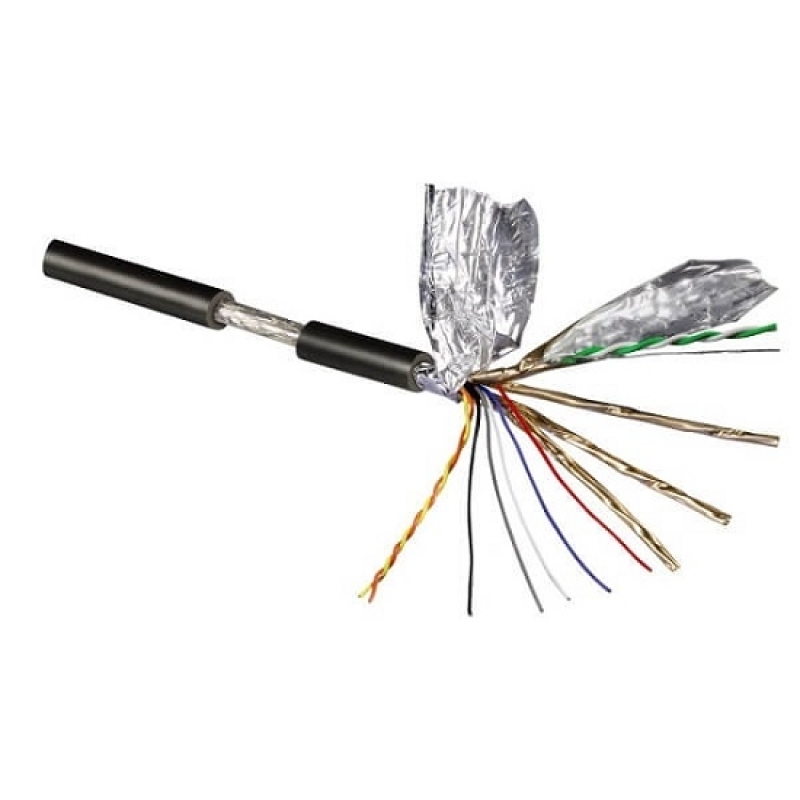 خرید عمده کابل اچ دی ام ای شیلدار یک ونیم متری, کابل HDMI شیلدار 1.5 متر, قیمت کابل شیلدار HDMI 