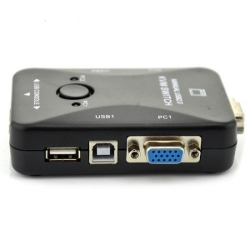 کی وی ام سوییچ  VGA دو پورت USB دستی دی نت
