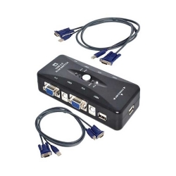 خرید عمده کی وی ام سوییچ چهار پورت USB دستی, فروش همکاری کی وی ام سوییچ چهار پورت USB دستی,خرید همکاری کی وی ام سوییچ یک به چهار