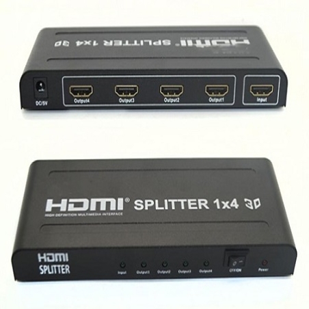 اسپلیتر چهار پورت HDMI 4K مارک دی نت
