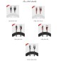 کابل شارژ آیفون یک متری بیاند مدل BA-566