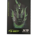 خرید عمده موس باسیم مخصوص بازی x9 دی نت, فروش ماوس سیم دار x9 دی نت, موس گیمینگ X9 دی نت