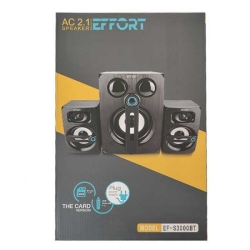 خرید عمده اسپیکر سه تکه کنترل دار BT3000 ایفورت , قیمت اسپیکر سه تکه ایفورت EF-S3000BT,اسپیکر سه تکه ایفورت EF-S3000BT 