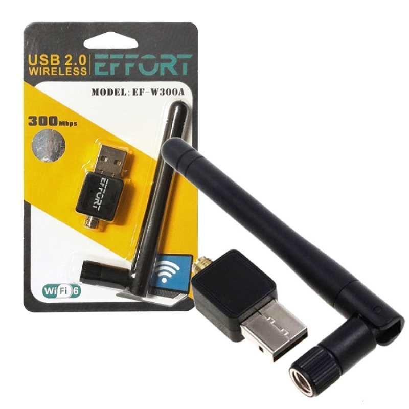 خرید عمده دانگل بی سیم 300A ایفورت , خرید عمده دانگل وایرلس ایفورت , دانگل Wifi ایفورت مدل EF-W300A