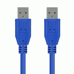 خرید عمده کابل لینک USB3 سی سانت ایفورت،خرید همکاری  کابل دوسر USB, فروش همکاری کابل دو یو اس بی کوتاه  ایفورت