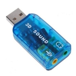 کارت صدا یو اس بی,کارت ساند اکسترنال,USB SOUND CARD