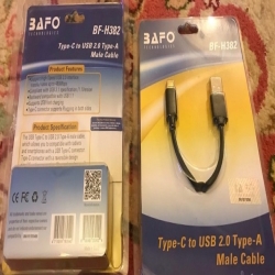 کابل تبدیل تایپ سی به USB2 بافو مدل BF-H382 طول 1.5 متر
