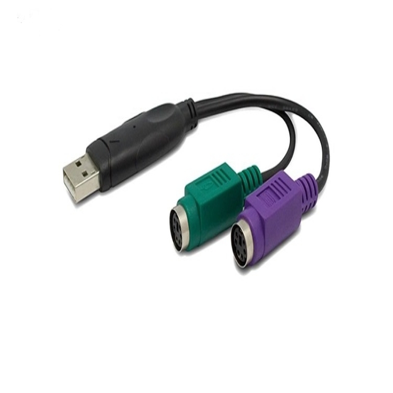 خرید عمده تبدیل PS2 به یو اس بی برددار جنس خوب , قیمت همکاری تبدیل پی اس تو به یو اس بی برددار, اتصال همزمان دو دستگاه