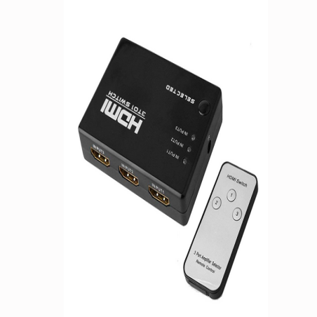 سوئیچ HDMI سه پورت کنترل دار مارک دی نت