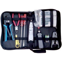کیف ابزار شبکه به همراه ابزار