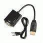 تبدیل HDMI به VGA با خروجی صدا، تبدیل اچ دی ام آم به VGA
