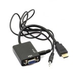 تبدیل HDMI به VGA با خروجی صدا مخصوص PS5 کی نت