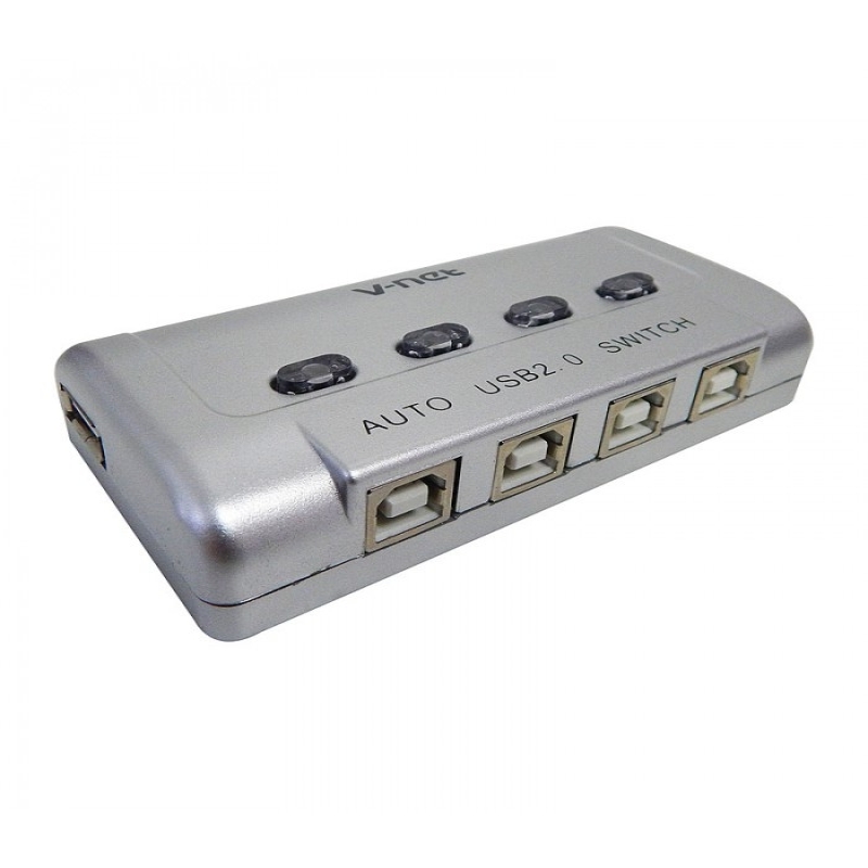 قیمت عمده هاب سوئیچ اتوماتیک 4 پورت پرینتر مدل V-net,خرید عمده سویچ پرینتر 4 پروت,خرید عمده هاب سوئیچ اتوماتیک 4 پورت پرینتر مدل