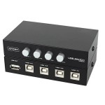 دیتا سوئیچ 4 پورت USB پرینتر دستی مارک وی نت