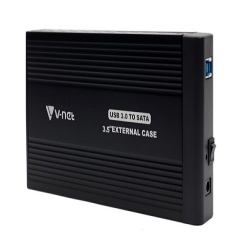 خرید عمده باکس هارد 3.5 اینچی V-NET usb3.0,تبدیل هارد اینترنال 3.5 به هارد اکسترنال وی نت,باکس هارد USB3 وی نت,قیمت عمده باکس ها