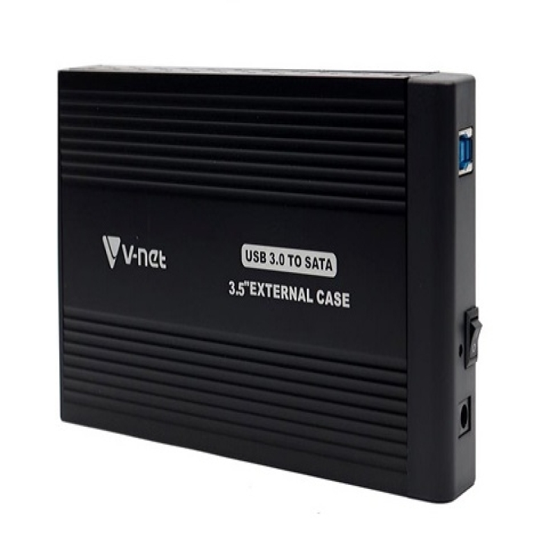 خرید عمده باکس هارد 3.5 اینچی V-NET usb3.0,تبدیل هارد اینترنال 3.5 به هارد اکسترنال وی نت,باکس هارد USB3 وی نت,قیمت عمده باکس ها